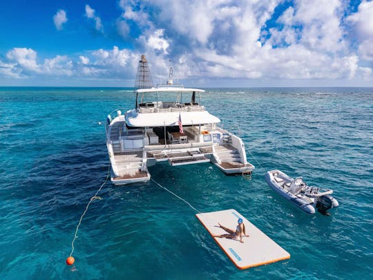 Catamarã a motor de luxo de 64 pés — 6 cabines, jet ski, 🌟 Reserve diretamente com o proprietário 