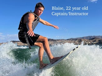 Captained Wakeboat - Surf e wakeboard