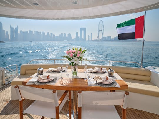 Sunseeker 64ft luxury yacht in Dubai