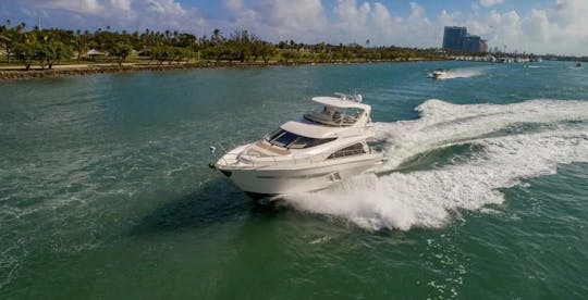 57ft Marquis Luxury Yacht in Naples with Captain and Mate