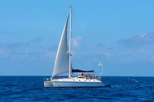 40' Catamaran - Sail away