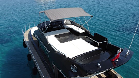 Bodrum Sunset Tour with Black 46ft Custom Motor Yacht!
