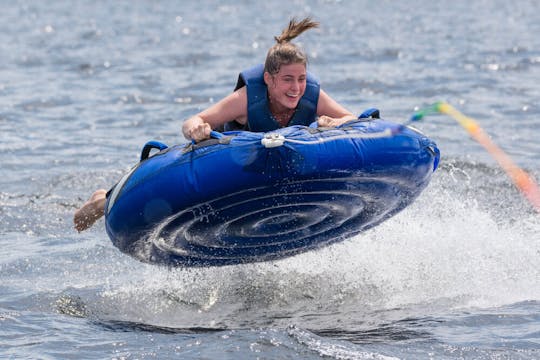 Donut Tube Ride in Negombo, Sri Lanka