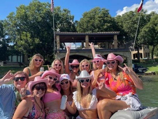 Premium 11 Guest Tri-toon Party Boat Rental - Lake Travis: 10:30AM-2:30PM