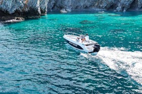 21ft Eden Deck Boat Rental in Skiathos, Greece