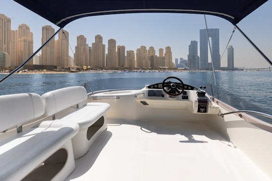 45ft Majesty Motor Yacht Charter in Dubai, United Arab Emirates for 10 person