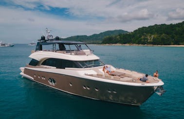 MCY 86 Motor Yacht in Phuket / 20 guests