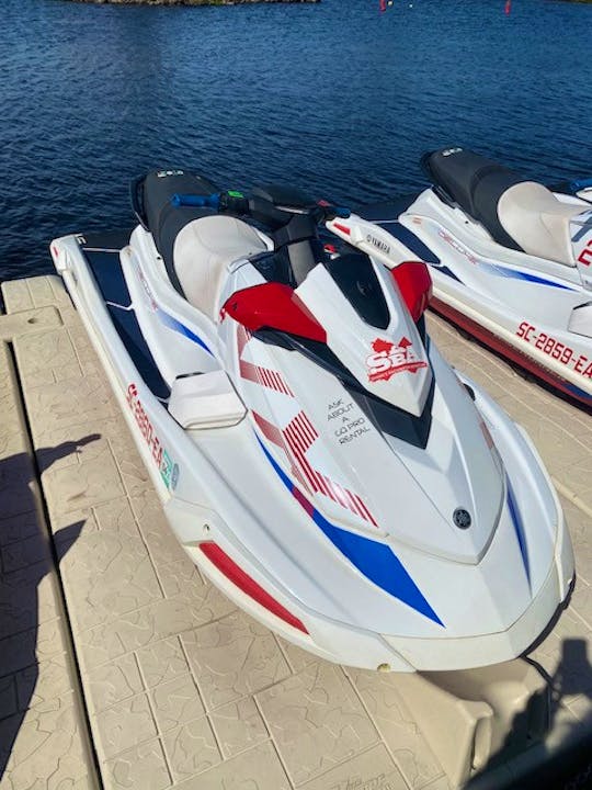 Rent the 2023 Yamaha Deluxe Jet Ski In Myrtle Beach, South Carolina