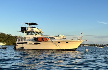 50’ Bertram Luxury Yacht Ready for Fun with Family & Friends! 1Hr FREE Mon - Thu