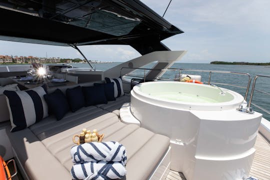 💎Premium Listing - 76 Sunseeker Yacht + Jacuzzi  In Miami