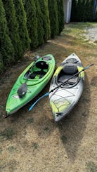 Two recreational kayaks for rent