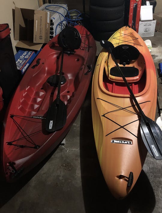 Have the Adventure of a Lifetime with a Lifetime Kayak $30/day or $50 For Both!