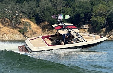 This is The wakeboarding boat!