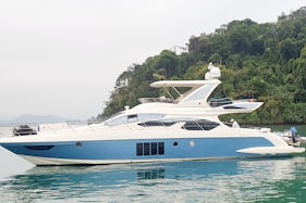 64ft Azimut Blue Power Mega Yacht Charter in Paraty, Brazil