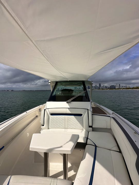 Customize your own experience aboard our 34' Tiara Sport Yatch in Miami