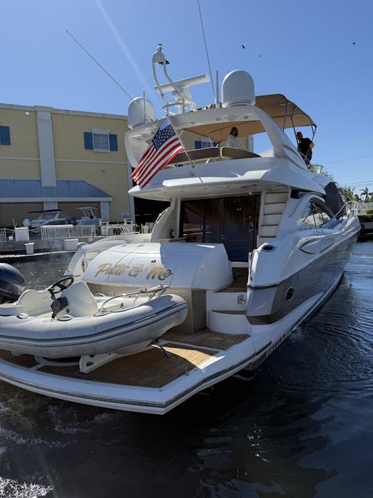 71 Ft Sunseeker Manhattan Flybridge Luxury Yacht