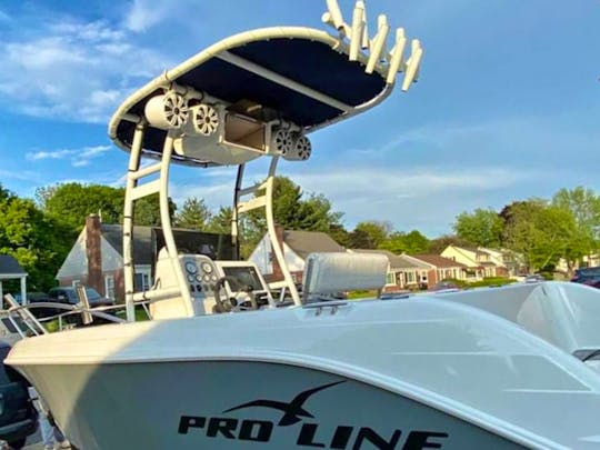 Fish by day party by night with the 19ft pro line center console!