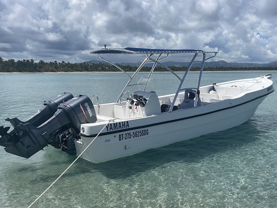 Bateau à moteur Yamaha de 29 pieds à Las Terrenas