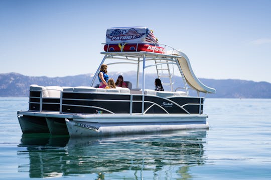 Pontoon with slide in Tahoe Vista, California - 8 Hours