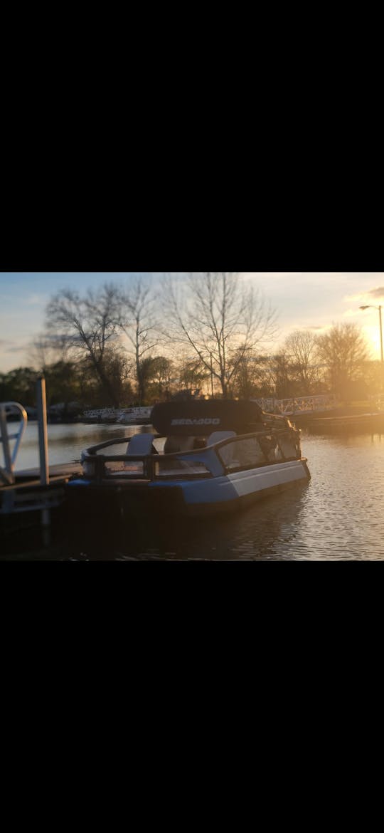 Aluguel de barco flutuante em Buckeye Lake ohio