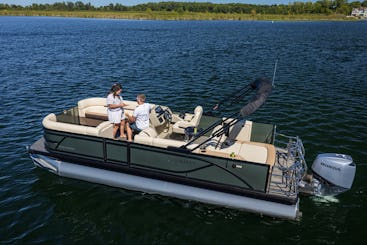 Barco pontoon Godfrey de 23 pés