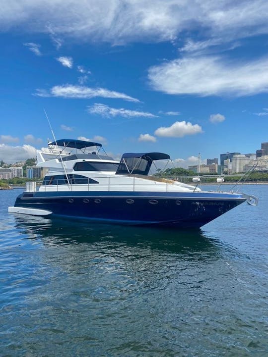 Tecnomarine 60ft Yacht for 20 people in Rio de Janeiro
