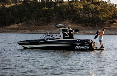 #1 Reviewed Charter Boat! Surf the Dragon on a Malibu M235  wake/surf boat.