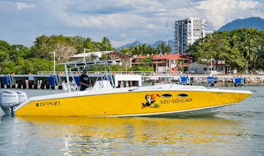 Sleek and Stylish Sport Boat In Puerto Vallarta - Cruise PV in style
