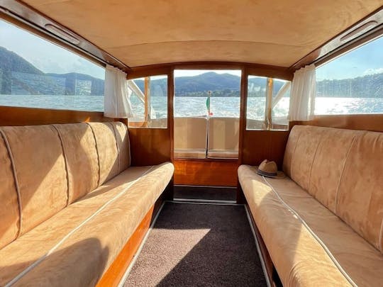 Classic Venetian Wooden Limousine with Captain