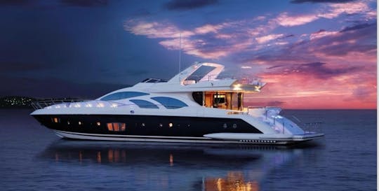 Azimut 100, Abu-dhabi luxury yacht