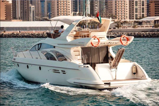 Captained Azimut 50 Motor Yacht with three (3) cabins in Dubai