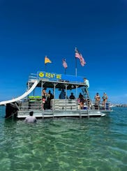  Bote con tobogán superdoble de dos pisos en Pine Island, Florida