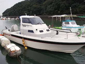 22ft Fishing Boat Rental in Kumamoto. We will show you the recommended points!!