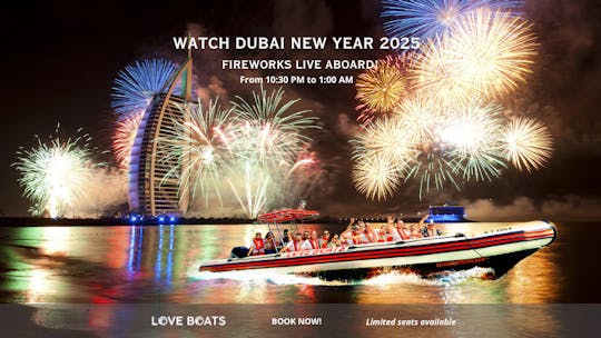 Regardez le Nouvel An 2025 à Dubaï