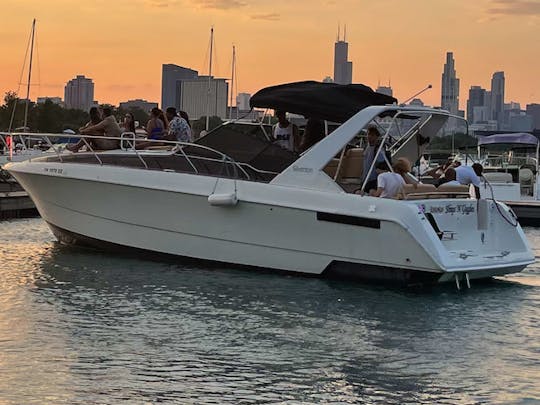 Silverton 34' Express Yacht for Charter in Chicago!