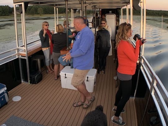 Book a Private Charter to cruise on Lake Kalamazoo with a U.S.C.G Master Captain