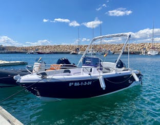 17ft Ranier Boat rental in l'Escala “Costa Brava”