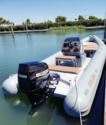 Bareboat for rent FOCCHI 730 with 300 HP | Model 2022 | Cannigione Sardinia