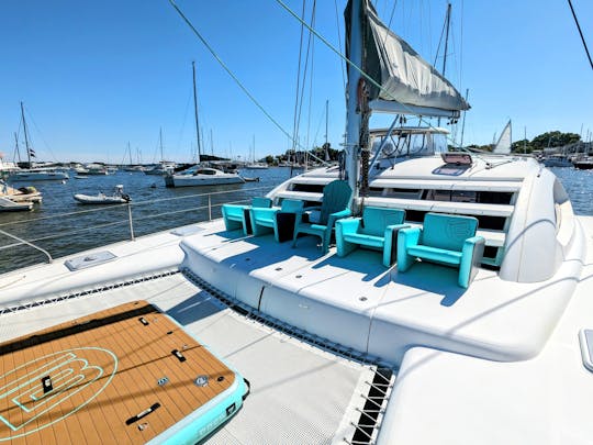 Alquiler de catamarán de 50 pies con juguetes acuáticos - Boca Raton, FL