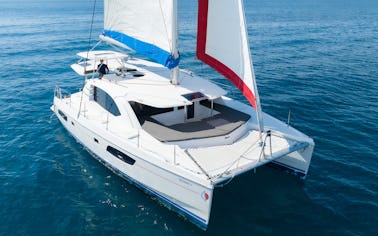 44' Leopard Catamaran All-Inclusive Charter in Riviera Maya