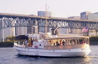 Classic Fantail Launch with room for 47 friends, family and corporate events!