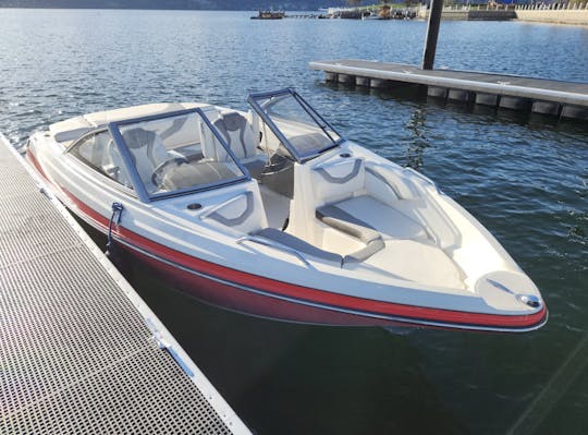 Larson 205S, 260HP para alugar em Kelowna - até 8 pessoas