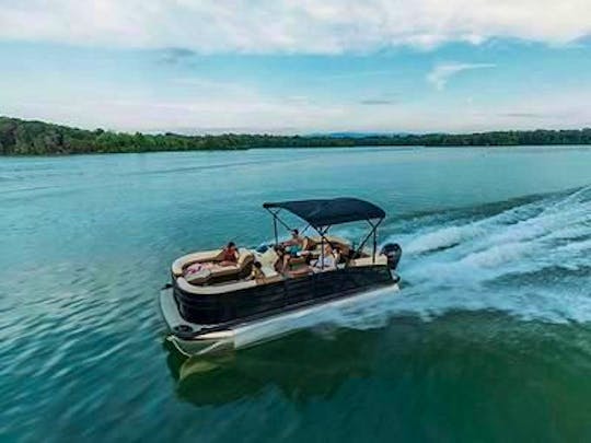 2024 23ft Lowe Tritoon Boat Rental in Windermere, Florida