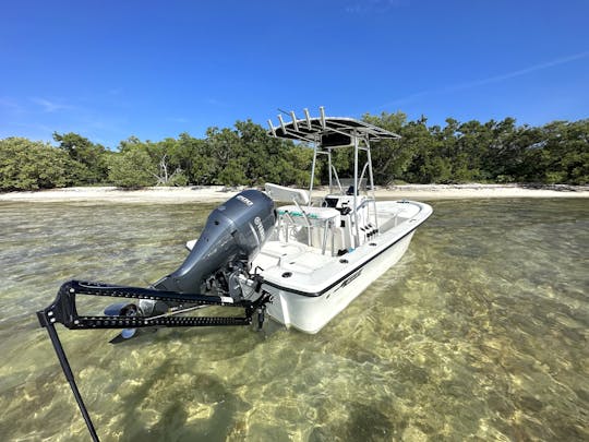 2201 Mako Bay Boat- 6 person Cooler/Ice Included