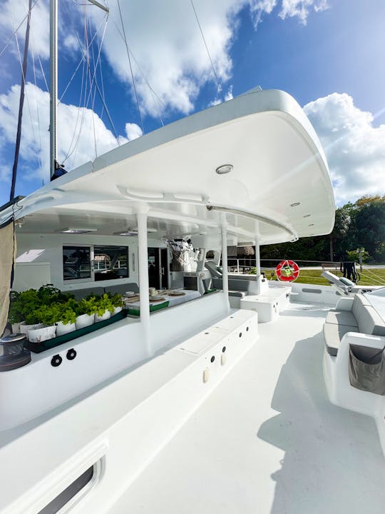 63ft Performance Sailing Cat - multi night stays with a true sailing family
