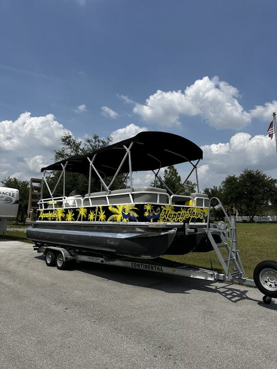 Adventure on the water in our fabulous 24ft Bentley Tritoon