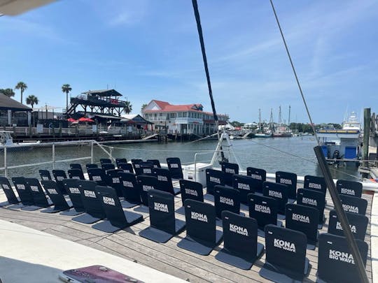 Catamaran de 50 pieds avec bar pour événements privés exclusifs