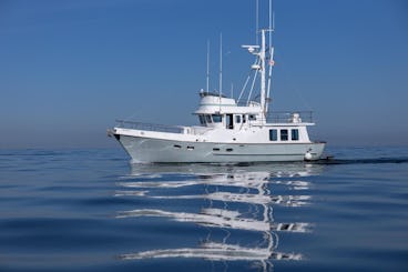 46' Motor yach for really good trips! Stabilizers, Starlink internet, anti-slip!