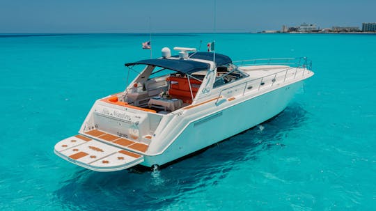 Location d'un yacht de luxe privé de 58 pieds Sea Ray à Cancún