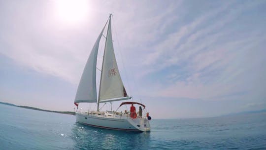 Sail Cyclades with skippered Dufour 43